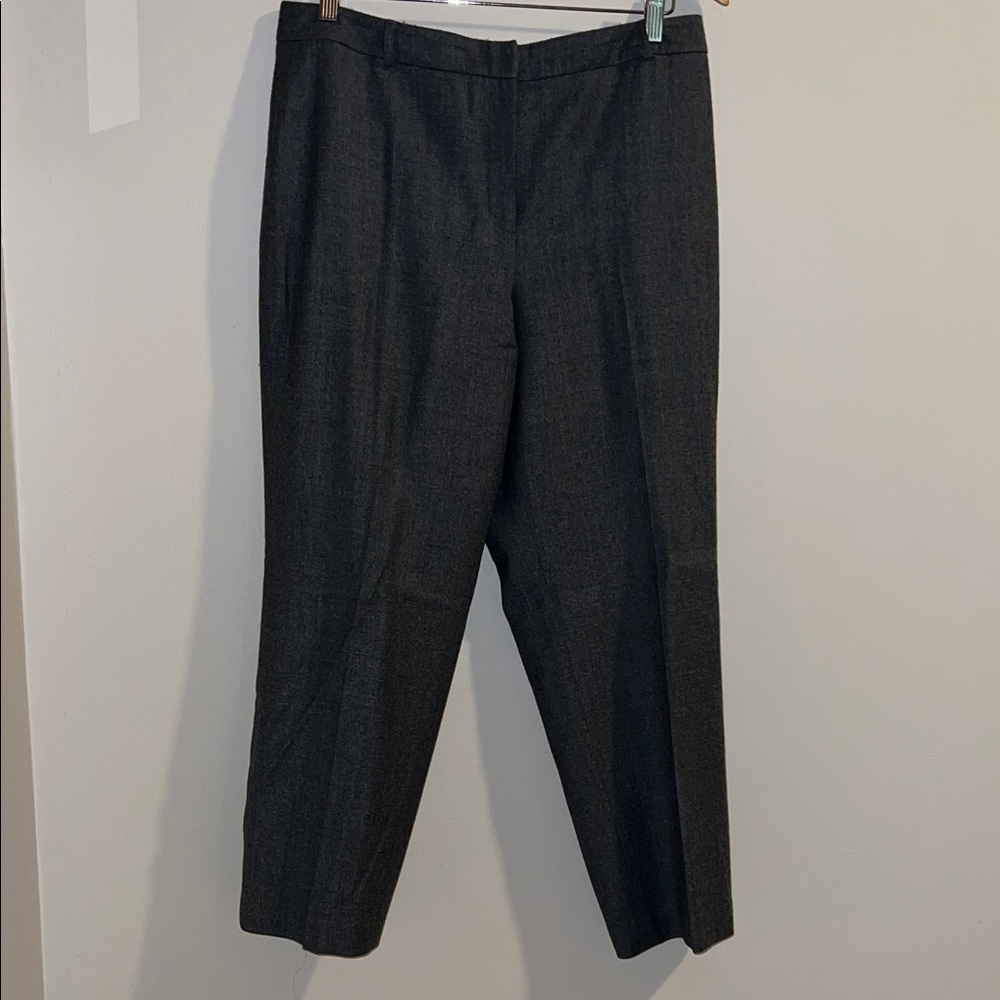 Talbots Women’s Dark Gray Wool Dress Pants